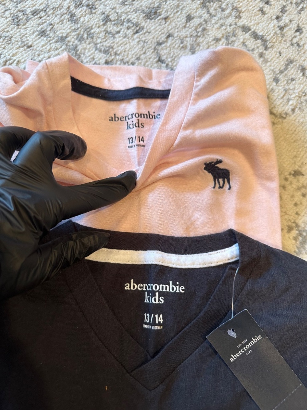 Boys 9PC Bundle 🔥 Abercrombie NWT Tees + New Camo Shirt + Graphic Tees (13/14) - Picture 13 of 15